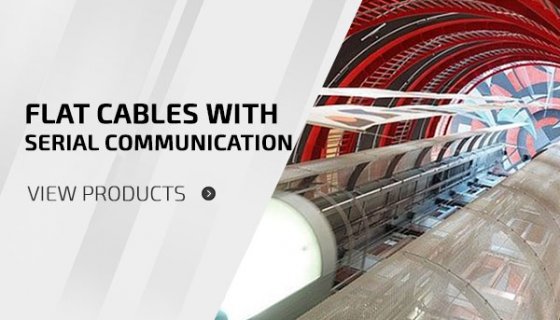 Flat Cables With Serial Communication